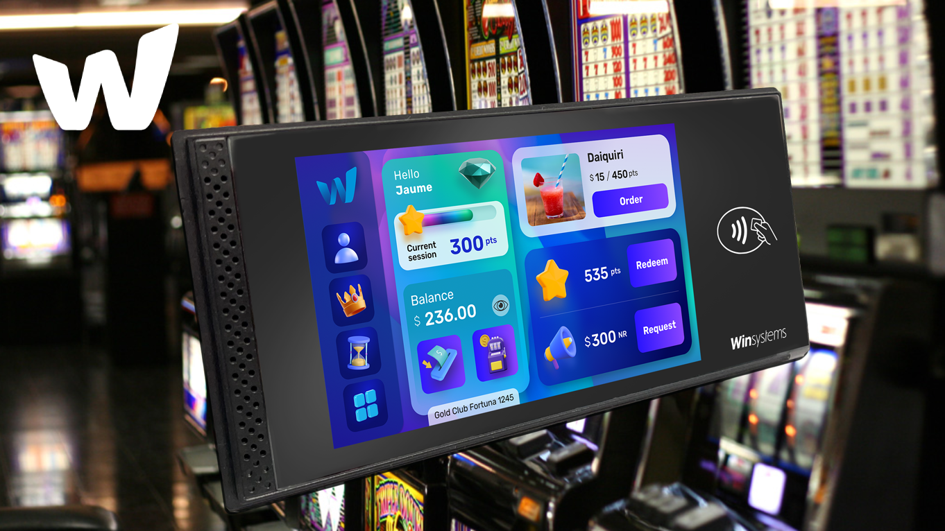Winsystem INtouch casino touchscreen